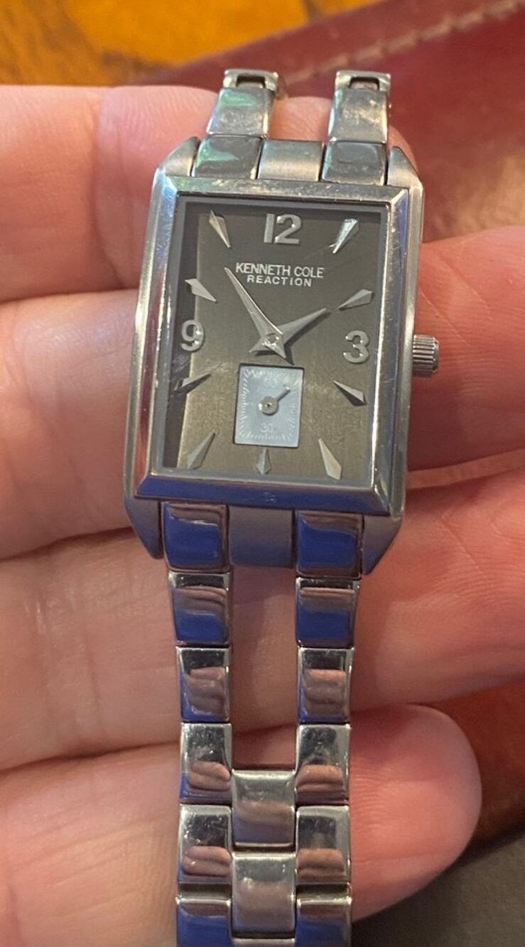 Women's silver Tone 23mm Kenneth Cole Reaction Watch